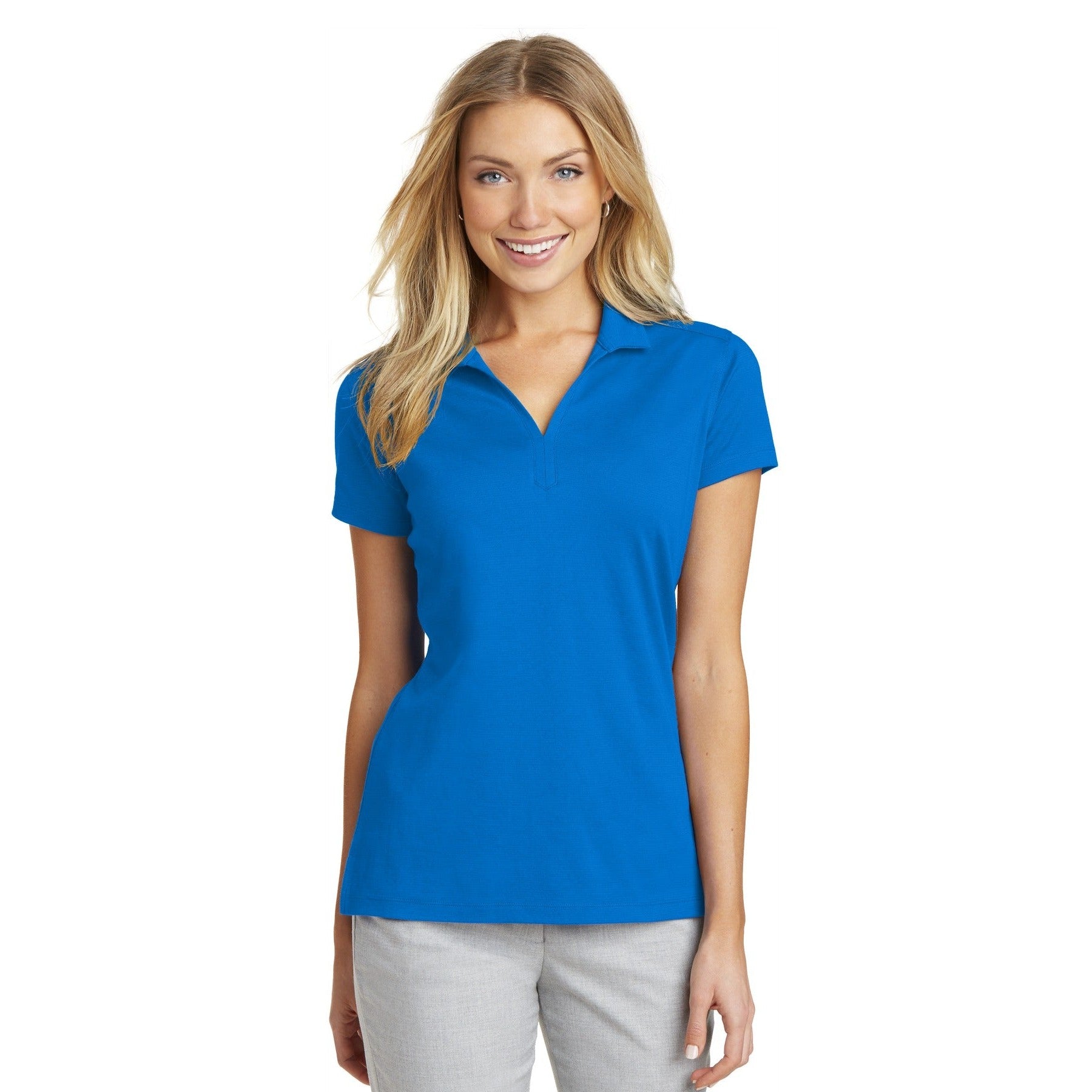Port Authority-Port Authority® Women's Rapid Dry™ Mesh Polo. L573-MedTech-4